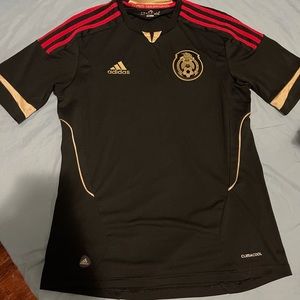 Mexico 2011-12 Somos Guerreros Black Jersey SZ Sm
